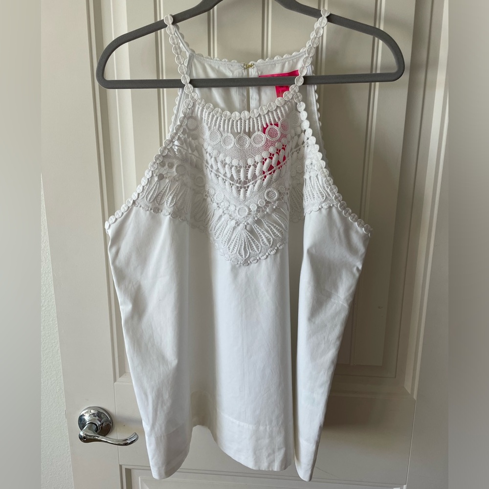 Lilly Pulitzer Britt Cotton Halter Top